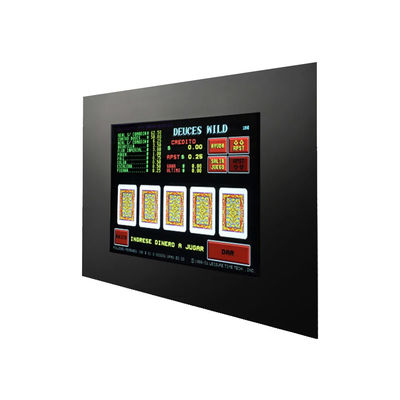 17 اینچ VGA / CGA Signal Input Gaming مانیتور صفحه لمسی مادون قرمز برای کاربردهای متعدد