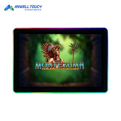 صفحه نمایش لمسی 22 اینچی جدید TFT Pcap Monitor LCD با VGA CGA RS232 USB