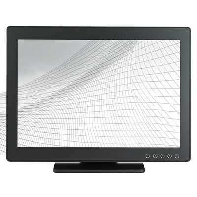 مانیتور لمسی صنعتی با وضوح بالا با رزولوشن 1280 در 1024 ورودی سیگنال لمسی RS232 / USB و زمان پاسخگویی 5 میلی‌ثانیه