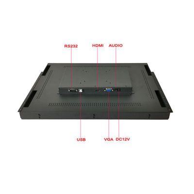 17 اینچ VGA / CGA Signal Input Gaming مانیتور صفحه لمسی مادون قرمز برای کاربردهای متعدد