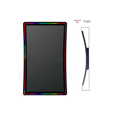 43 اینچ R1500 منحنی صفحه نمایش لمسی 4k مانیتور با نوار LED برای ماشین بازی Firelink / IGS