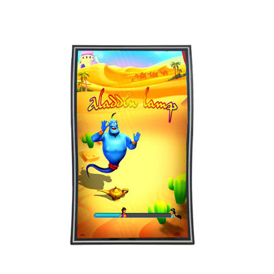 S Shape Gaming PCAP صفحه لمسی منحنی با نسبت کنتراست بالا 144 هرتز