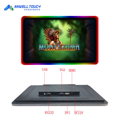 PCAP بالی ظرفیت صفحه نمایش لمسی 23.8 اینچ اکریلیک LED Light HD Monitor نمایشگر لمسی بازی