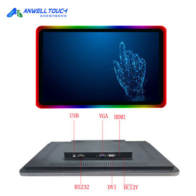 PCAP بالی ظرفیت صفحه نمایش لمسی 23.8 اینچ اکریلیک LED Light HD Monitor نمایشگر لمسی بازی