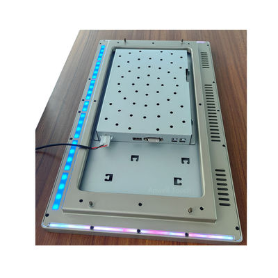 مانیتور 23 اینچی IP65 روشنایی 400 نیت اسکنر لمسی ظرفیت برای ماشین های بازی اسلات ارسطوکرات
