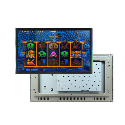 ۲۳ اینچ مقاومت در برابر خراش صفحه نمایش لمس بازی مانیتور با طرف + لبه LED Bezel برای Aristocrat Helix