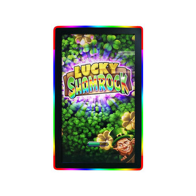 WMS/POG/Firelink Game مانیتور صفحه لمسی مادون قرمز 32 اینچ با چراغ LED