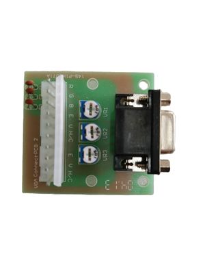 VGA RGB CGA Connector برای POG POT O Gold Signal Converter قطعات یدکی برای صفحه PCB