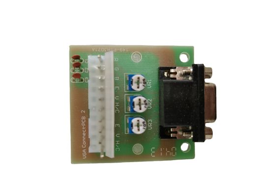 VGA RGB CGA Connector برای POG POT O Gold Signal Converter قطعات یدکی برای صفحه PCB