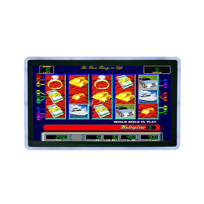23.8 اینچ دستگاه بازی PCAP صفحه نمایش لمس بازی مانیتور LED سمتی نوار سیاه 1920x1080 LED 16:9 Ips HD-Mi 300c