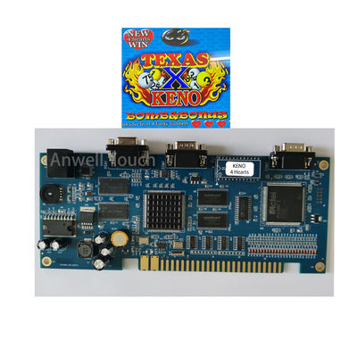 تگزاس KENO 4 قلب ها PCB تخته بازی 0.5kg برای فروش Arcadesd pcb