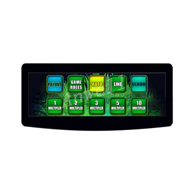 HET 15.6 اینچ دکمه لمسی IDeck برای HET ماشین های جدید بازی مهارت 300cd / m2 25W