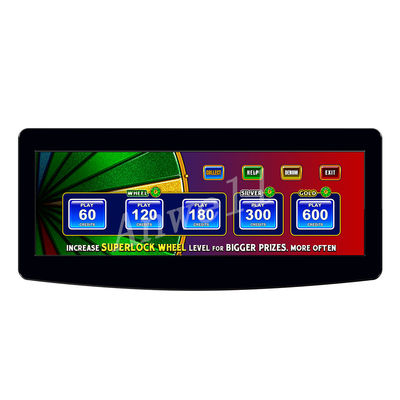 HET 15.6 اینچ دکمه لمسی IDeck برای HET ماشین های جدید بازی مهارت 300cd / m2 25W