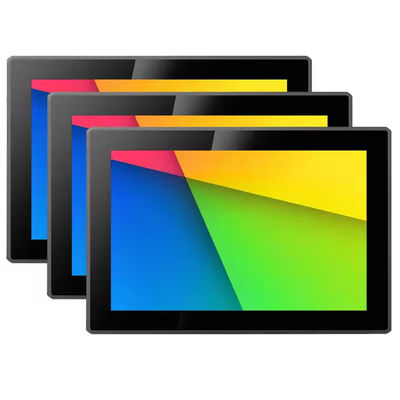 اندازه کوچک 7 اینچ فریم باز صنعتی صفحه لمسی مانیتور روشنایی بالا 800 Nist نور خورشید قابل خواندن ظرفیت