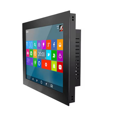 16.7M صفحه لمسی صنعتی PC فریم باز 17 اینچ مانیتور صفحه لمسی ظرفیت / مقاوم
