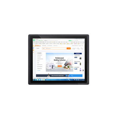 پنجره OS صفحه نمایش لمسی PC همه در یک 15 اینچ 1024 * 768 ظرفیت صنعتی