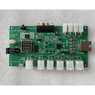 چراغ های سبز گیمینگ LED کنترل کننده سفارشی PCB Board عملکرد بالا