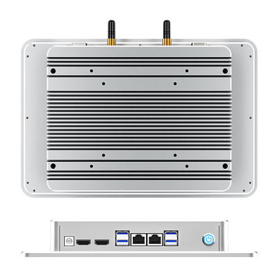نقره HD1920*1080 ظرفیت صنعتی همه در یک صفحه لمس کامپیوتر 11.6 اینچ با ویندوز OS