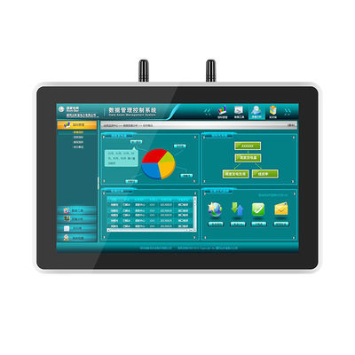 نقره HD1920*1080 ظرفیت صنعتی همه در یک صفحه لمس کامپیوتر 11.6 اینچ با ویندوز OS
