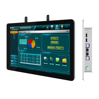 نقره HD1920*1080 ظرفیت صنعتی همه در یک صفحه لمس کامپیوتر 11.6 اینچ با ویندوز OS