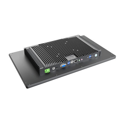 HD1920*1080 سیاه صفحه لمسی ظرفیت صنعتی همه در یک 13.3 اینچ با ویندوز OS