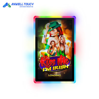 400 Nits Gaming Touch Screen Monitor با لبه LED ضد خراش و زمان پاسخ 5ms