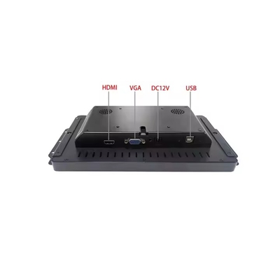 10.1 اینچ FHD HD خازنی پشتیبانی از صفحه نمایش لمسی 10 نقطه ای مانیتور کامپیوتر VGA