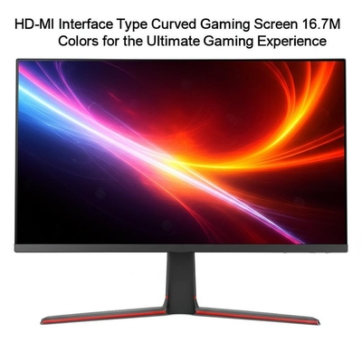 رابط HDMI نوع صفحه نمایش بازی منحنی 16.7 میلیون رنگ برای تجربه بازی نهایی